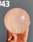 Rose Quartz Big Spheres