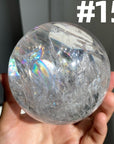 Rainbow Clear Quartz Sphere