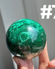 Malachite Big Spheres