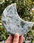 Moss Agate Moon