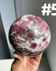 Pink Tourmaline Sphere