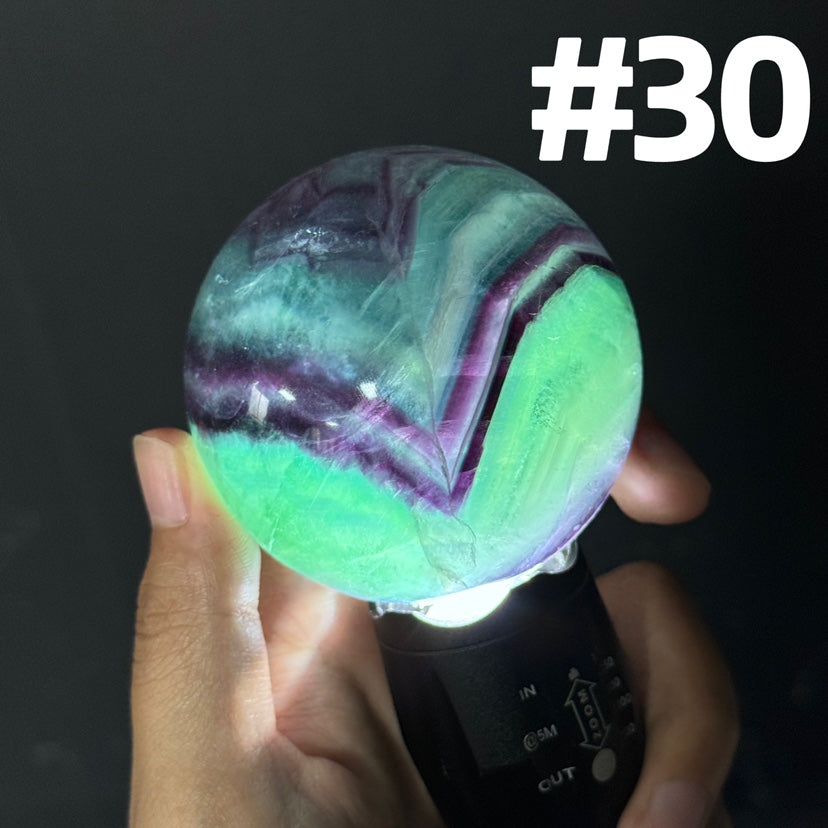 Rainbow Fluorite Big Sphere