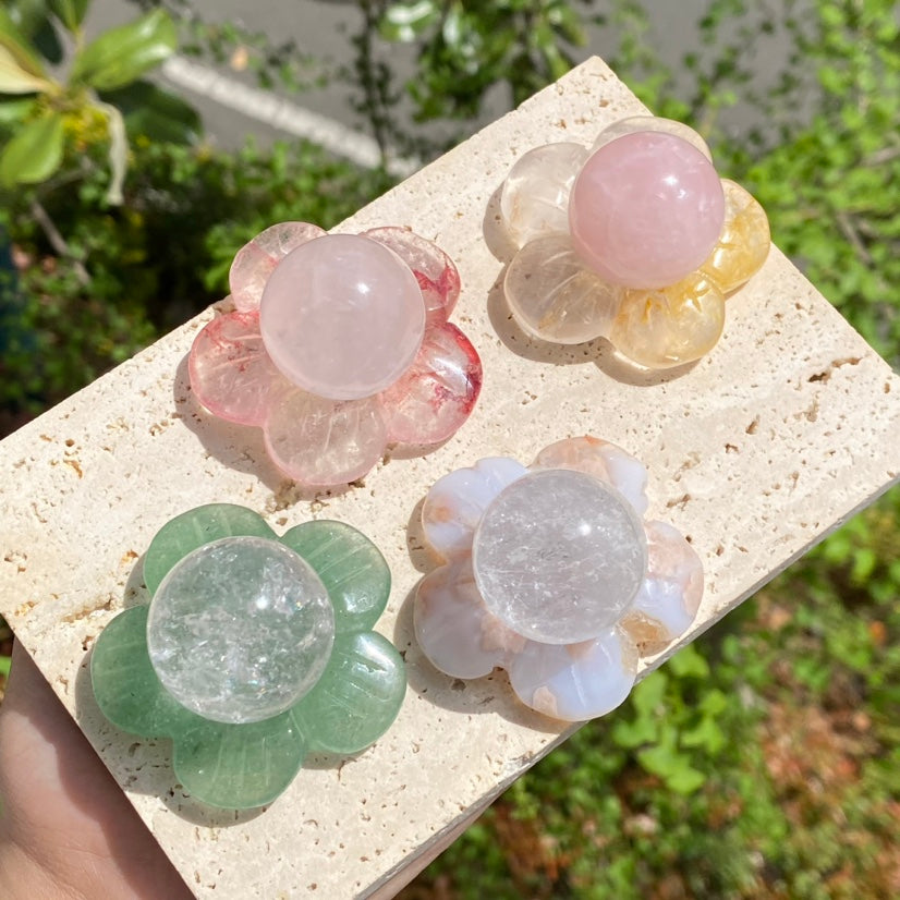 Flower Sphere Holder