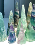 Fluorite Ring Holder/Tower