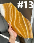 Orange Calcite Slab