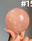 Rose Quartz Big Spheres