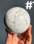 Howlite Big Sphere