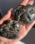 AA Grade Pyrite Heart