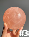 Rose Quartz Big Spheres