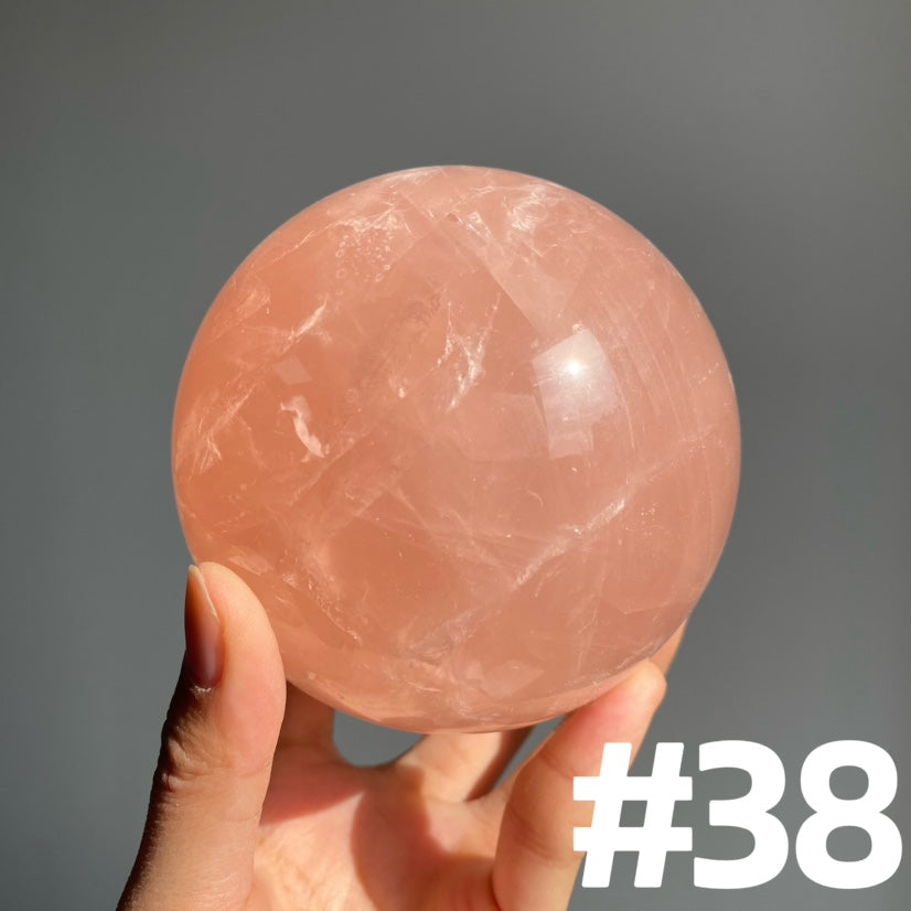 Rose Quartz Big Spheres