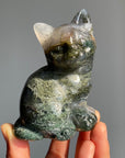 Moss Agate Cat (imperfect)