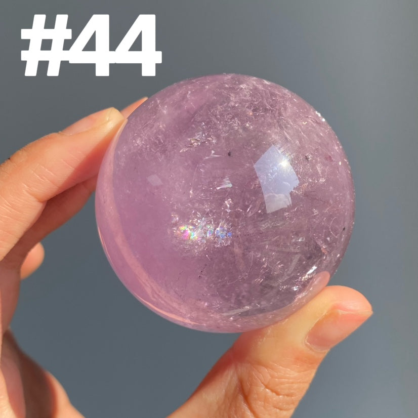 Amethyst Spheres