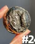 Pyrite Druzy Sphere
