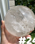 Clear Quartz Spheres