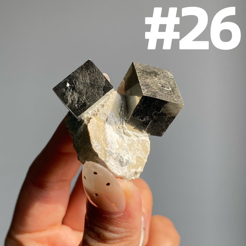 Pyrite Cube Specimen