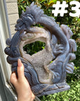 Druzy Agate Dragon