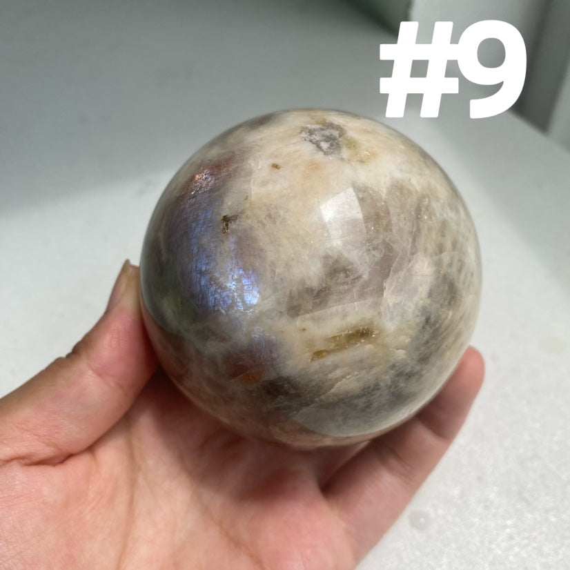 Big Moonstone Sphere