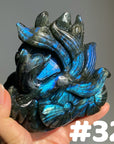 Labradorite Carvings