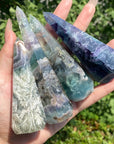 Fluorite Ring Holder/Tower