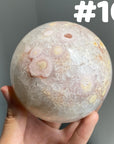 Flower Agate Big Sphere