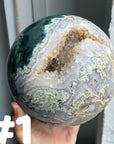 Moss Agate Big Spheres