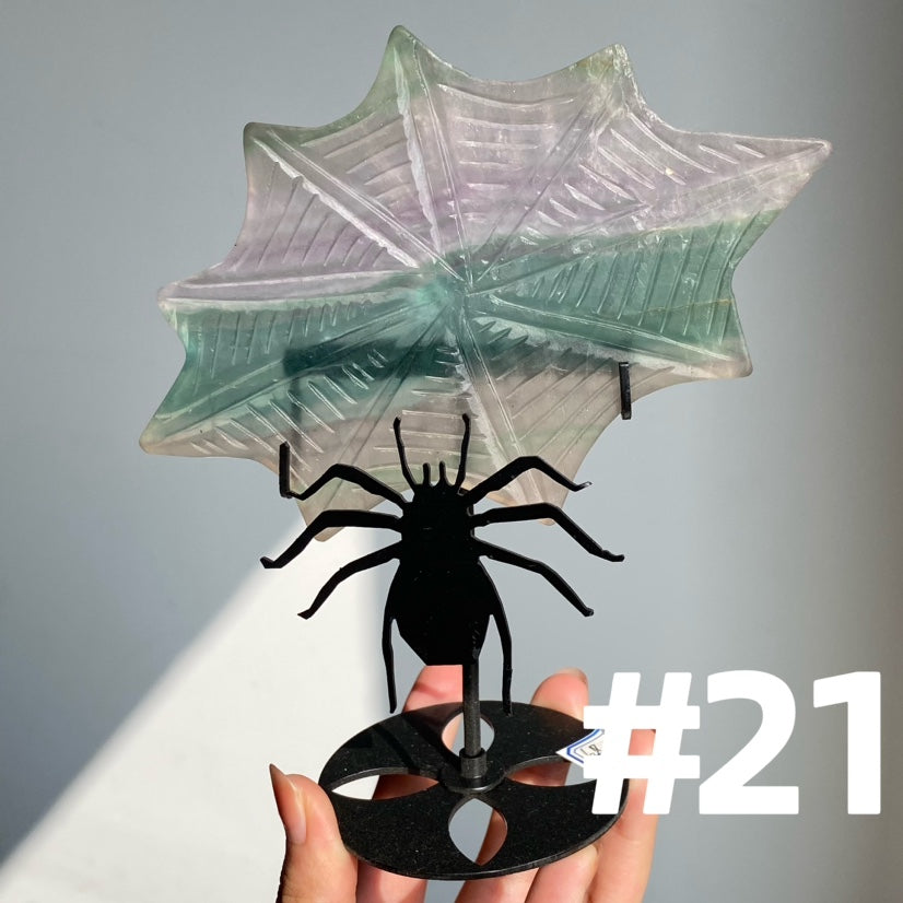 Clearance Crystal Spider Web