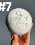 Howlite Big Sphere