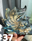 Labradorite Carvings