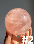 Rose Quartz Big Spheres