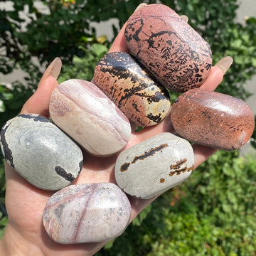 Picture Jasper Beads – Simmon Crystal Wholesale