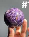 Charoite Sphere