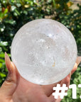Clear Quartz Spheres