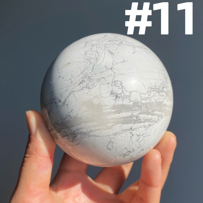 Howlite Big Sphere