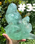 Fluorite Big Carvings
