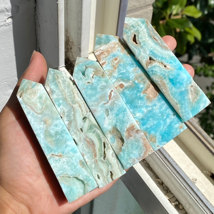 Hemimorphite Small Tower