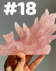 Rose Quartz 9 Tail Fox