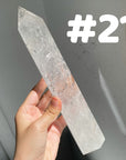 Clear Quartz Large Towers (imperfect)