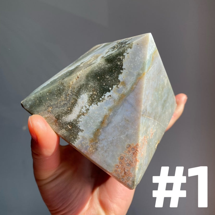 Ocean Jasper Big Pyramid