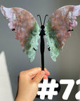 8th Vein Ocean Jasper Butterfly