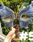 Druzy Agate Butterfly Wings