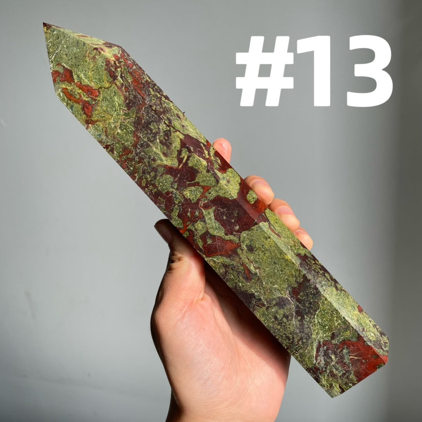 Dragon Blood Jasper Big Towers