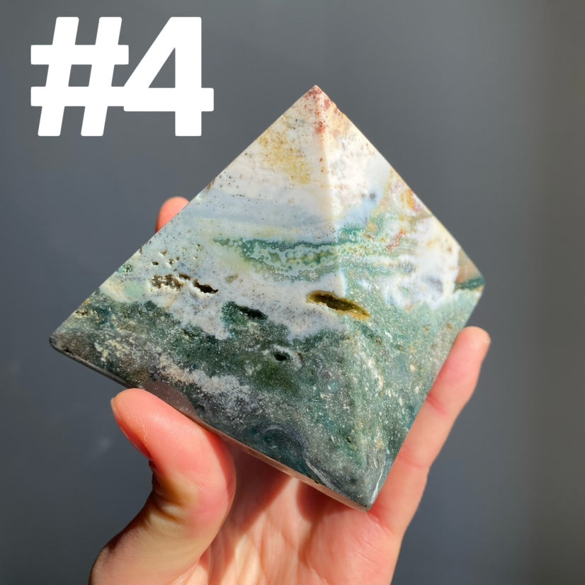 Ocean Jasper Big Pyramid