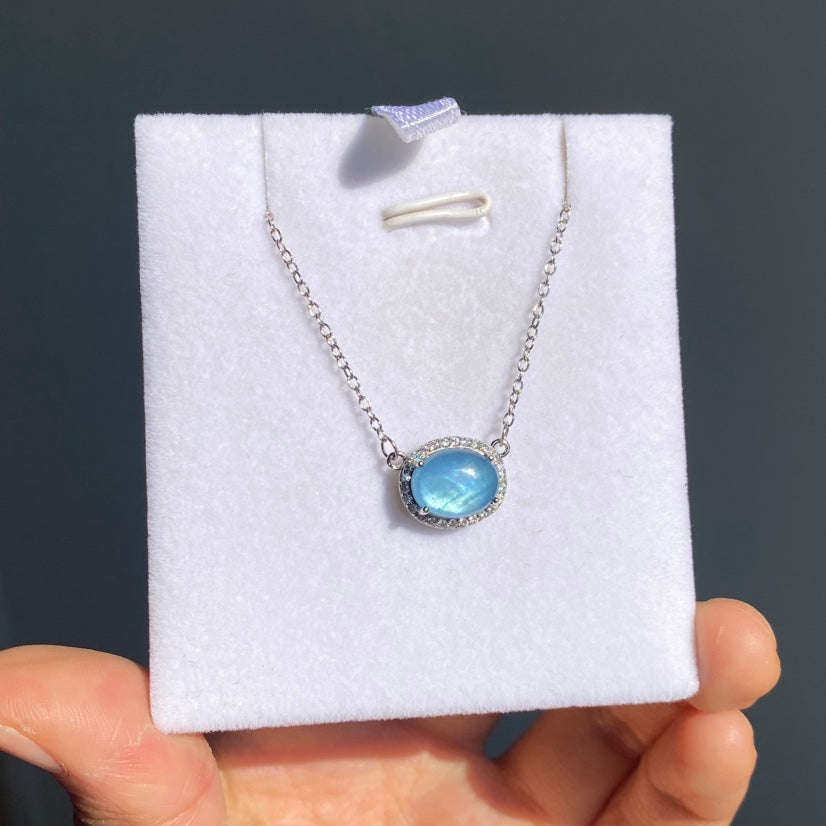 Aquamarine S925 Necklace