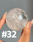 Rainbow Clear Quartz Sphere