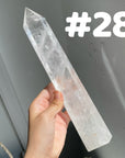 Clear Quartz Large Towers (imperfect)
