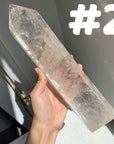 Clear Quartz Large Towers (imperfect)