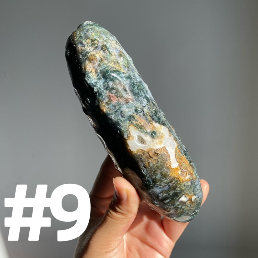 Moss Agate Cucumber