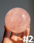 Rose Quartz Big Spheres