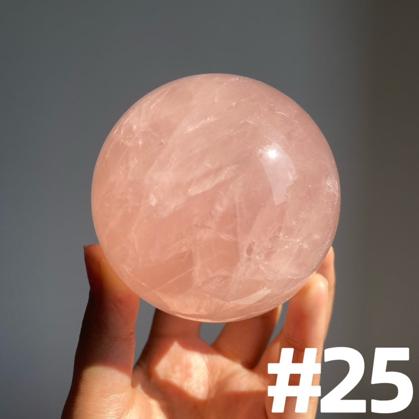 Rose Quartz Big Spheres