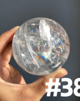 Rainbow Clear Quartz Sphere